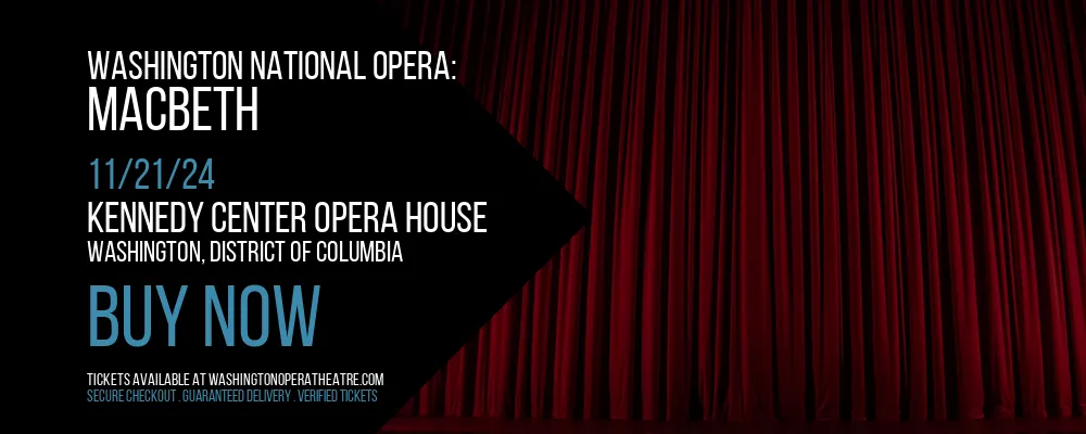 Washington National Opera at Kennedy Center Opera House